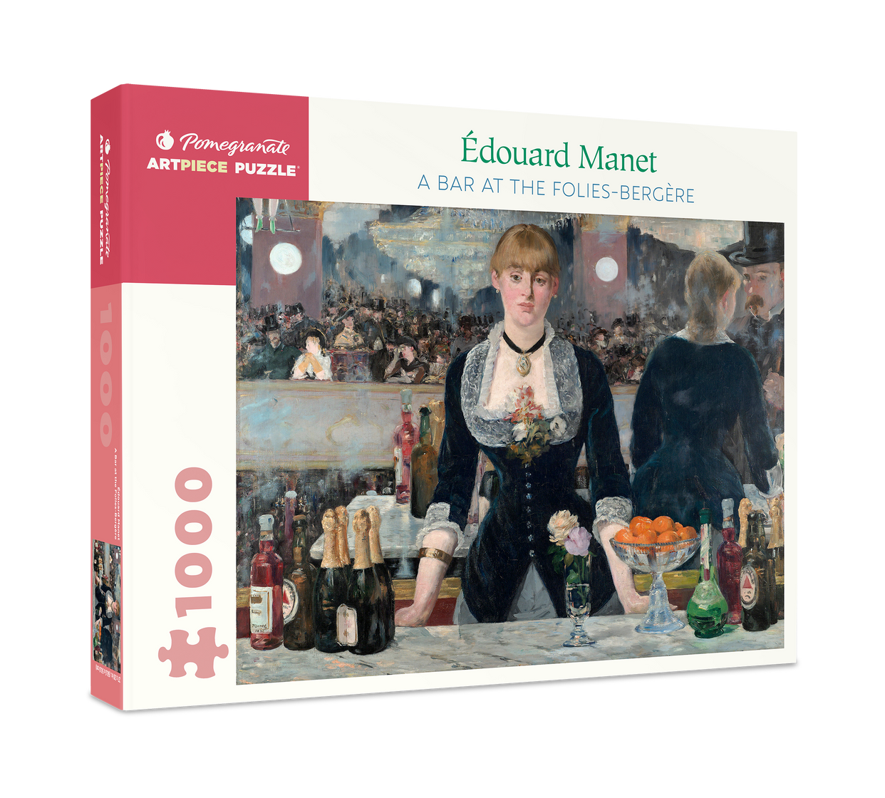 Édouard Manet: A Bar at the Folies-Bergere 1000-Piece Jigsaw Puzzle Front