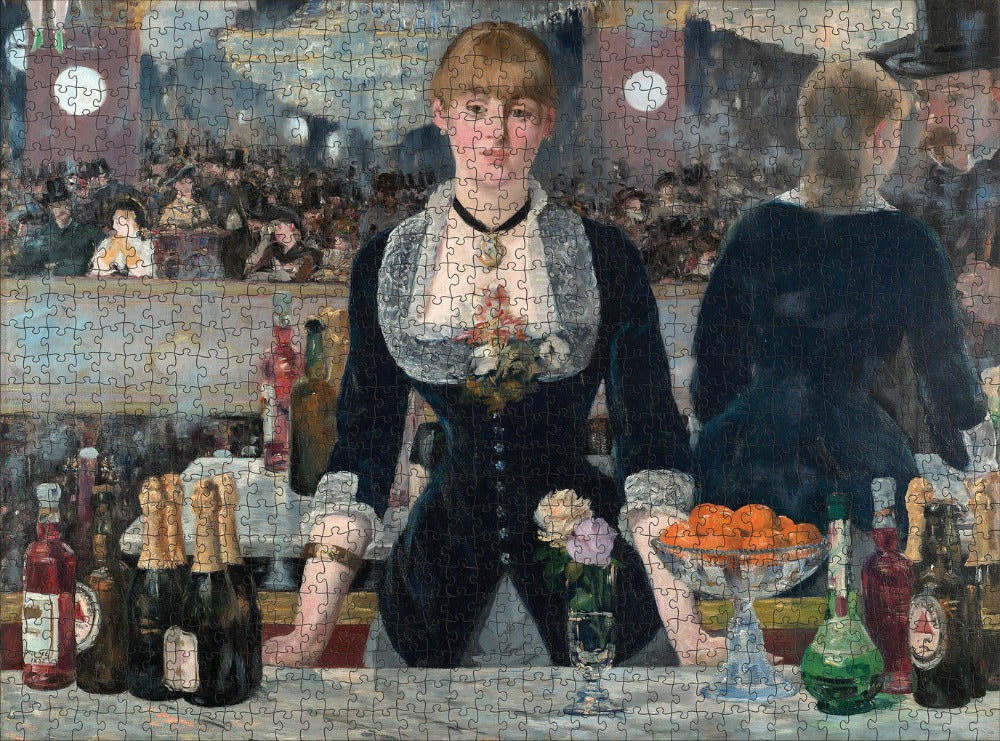 Édouard Manet: A Bar at the Folies-Bergere 1000-Piece Jigsaw Puzzle Interior