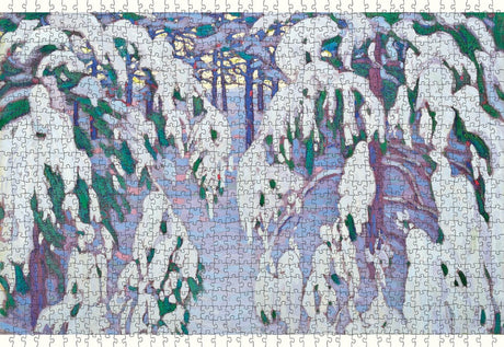 Lawren S. Harris: Snow Fantasy 1000-Piece Jigsaw Puzzle Interior