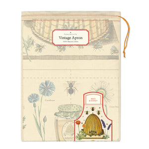 Vintage-Style Apron - Bees & Honey