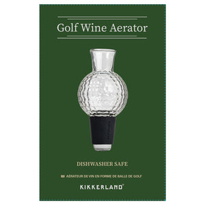Golf Ball Wine Aerator