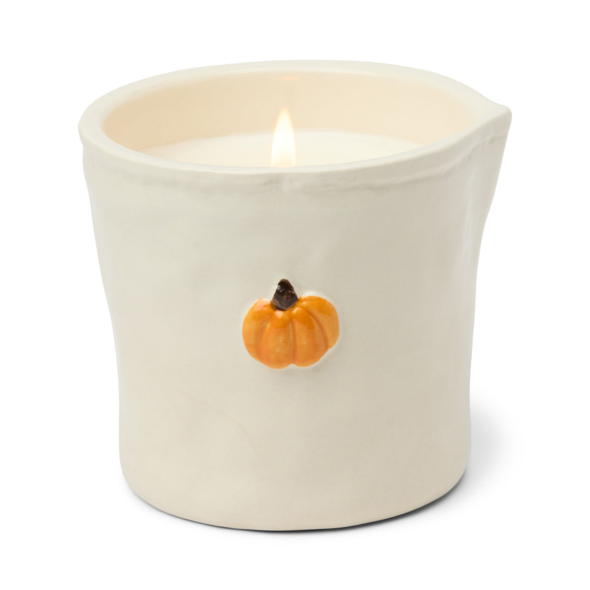 Pumpkin Spice Ceramic Bistro Creamer Candle 8 oz