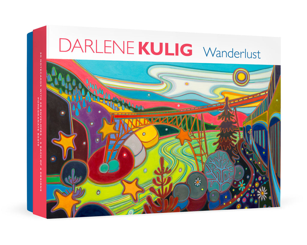 Darlene Kulig: Wanderlust Boxed Notecard Assortment Front View