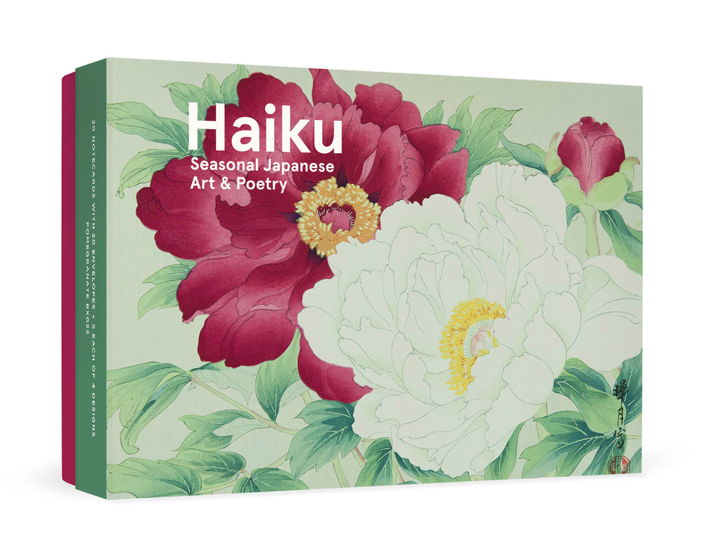 Haiku: Seasonal Japanese Art and Poetry Boxed Notecard Assortment Front View