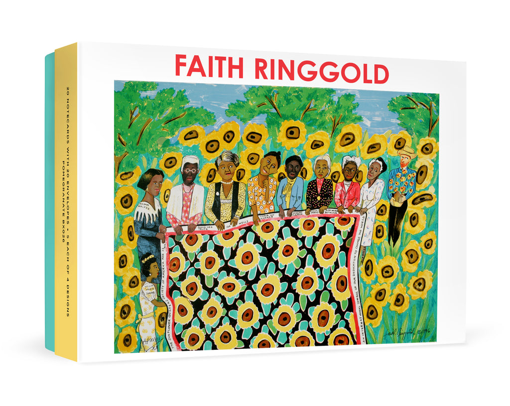 Faith Ringgold Boxed Notecard Assortment Front View