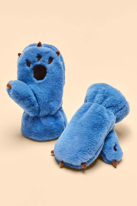 Bear Paw Powder Pals Toddler Mittens in Sky Blue