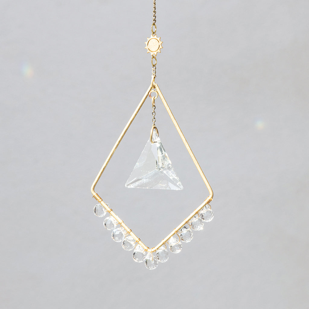 Mini Crystal Window Suncatcher Sun Harmony