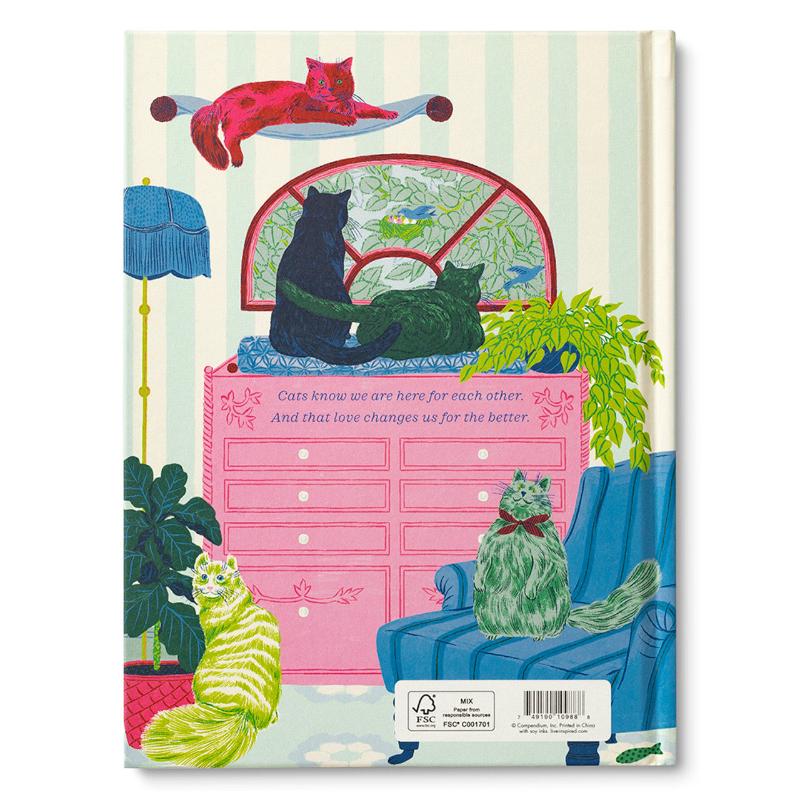 Cats Just Know Gift Book Back Cover