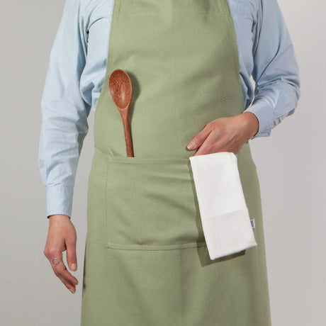 Chef Apron - Sage Green Lifestyle