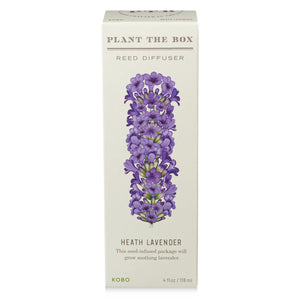 Heath Lavender - Plant The Box Scented Reed Diffuser