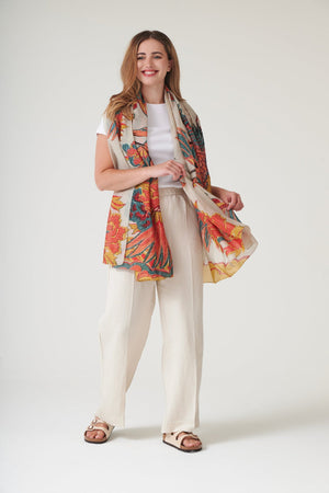 Crane Stone Scarf