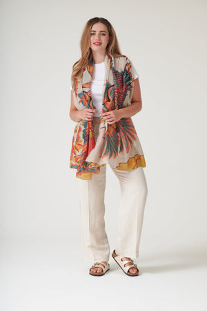 Crane Stone Scarf