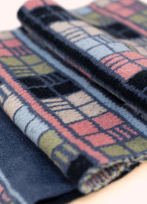 Dani Wrap Through Scarf - Denim Mix