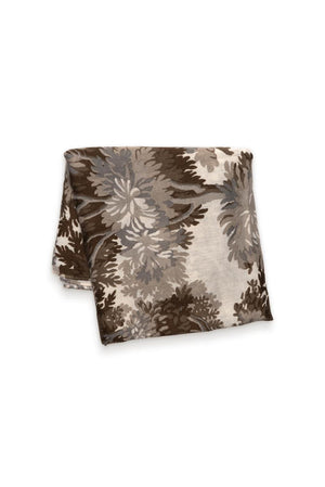 Foliage Printed Scarf - Neutral