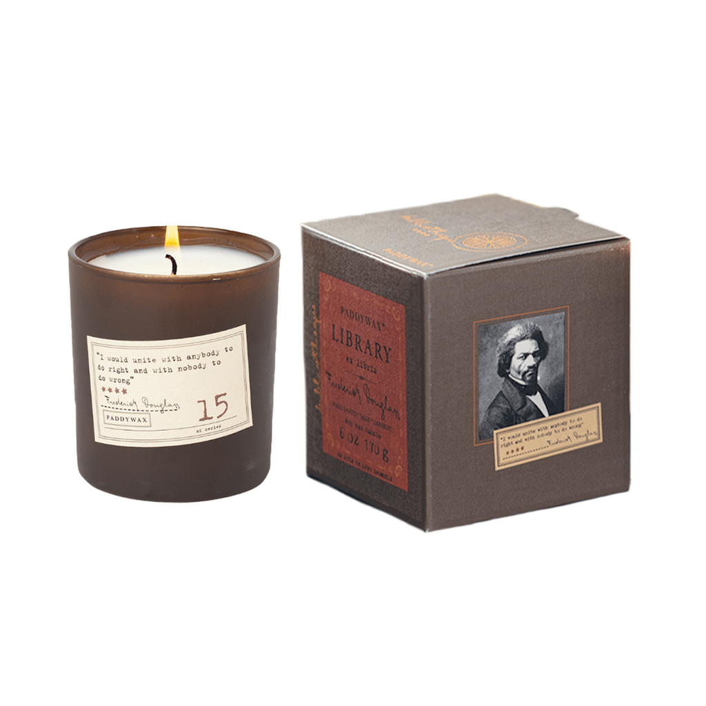 Library 6 oz Candle - Frederick Douglass