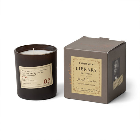 Library 6 oz Candle - Mark Twain