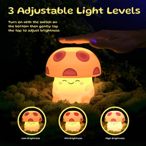 Ambient Rechargeable Mushroom Light