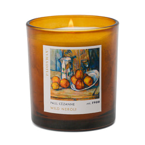 Impressionist 6oz Soy Candle Cezanne Wild Neroli in Amber Glass Vessel