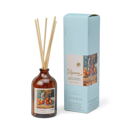 Impressionist 80mL Amber Glass Reed Diffuser - Cezanne Wild Neroli