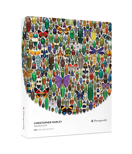 Christopher Marley: Macrocosm 500-Piece Circular Jigsaw Puzzle Front