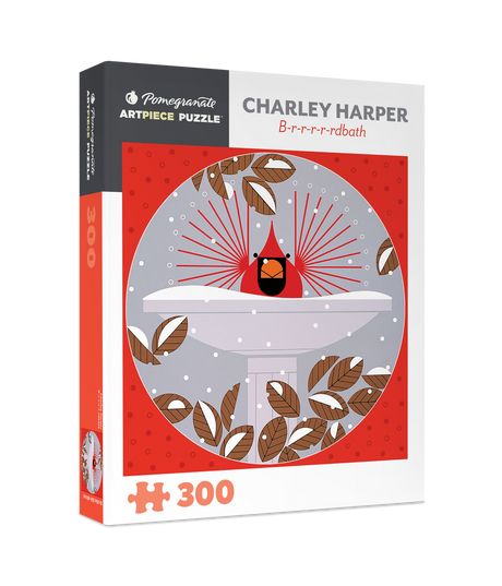 Charley Harper: B-r-r-r-r-rdbath 300-Piece Jigsaw Puzzle Front