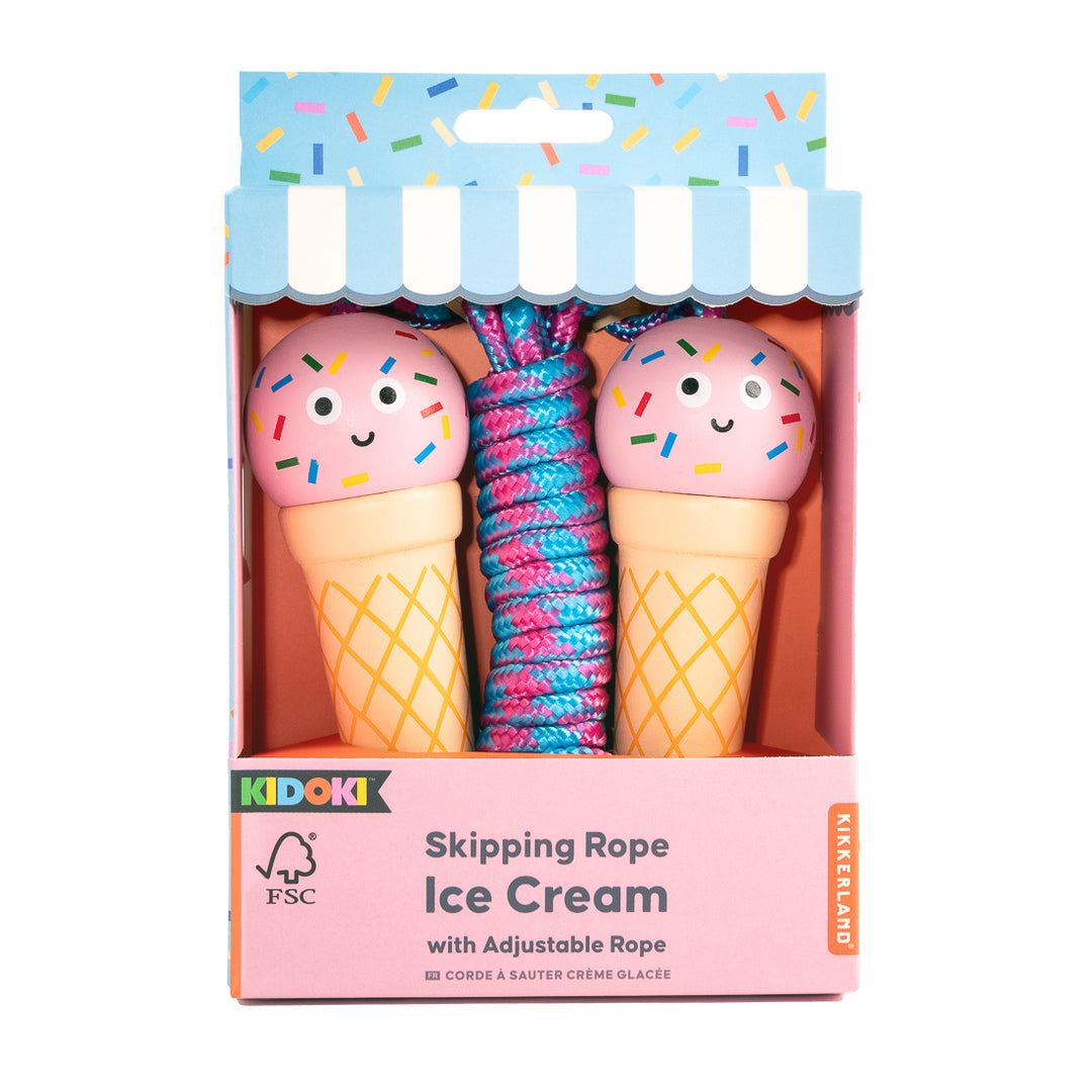 Kidoki Ice Cream Skipping Rope Box Front