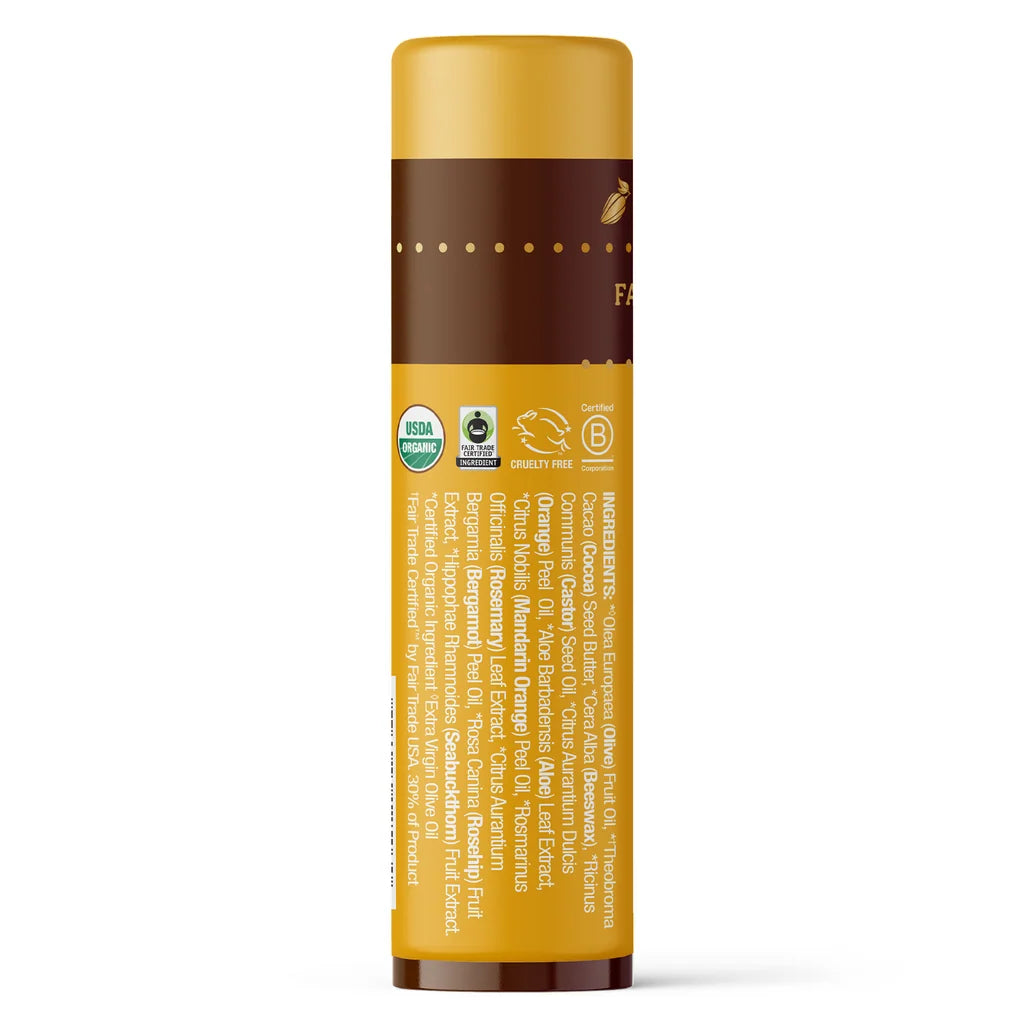 Natural Cocoa Butter Lip Balm - Sweet Orange
