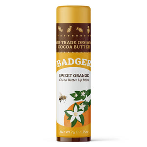 Natural Cocoa Butter Lip Balm - Sweet Orange