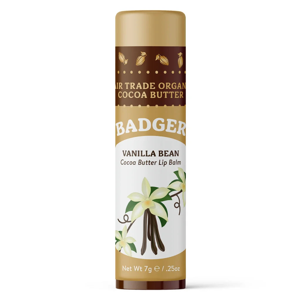 Natural Cocoa Butter Lip Balm - Vanilla Bean
