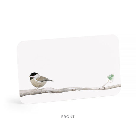 Chickadee Bird Little Notes - Cards for Any Occasion