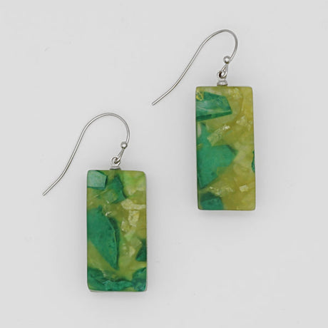 Watercolor Resin Vega Dangle Earrings