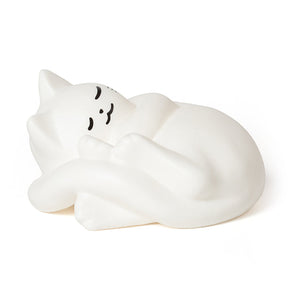 Cozy Cat Porcelain Light