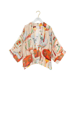 Lanterns Red Kimono