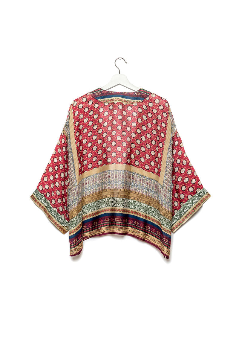 Moorish Burgundy Kimono