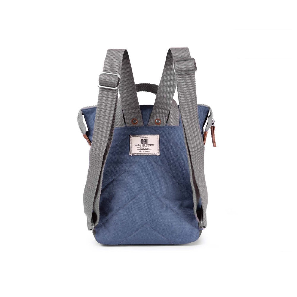 Ori London Bantry B Airforce Small Recycled Canvas Backpack Back