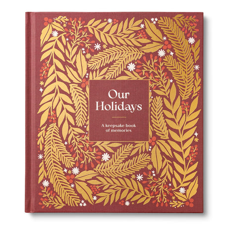 Our Holidays Keepsake Fill-In Memory Book