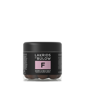 Gourmet Dark Sea Salt Chocolate Covered Black Licorice