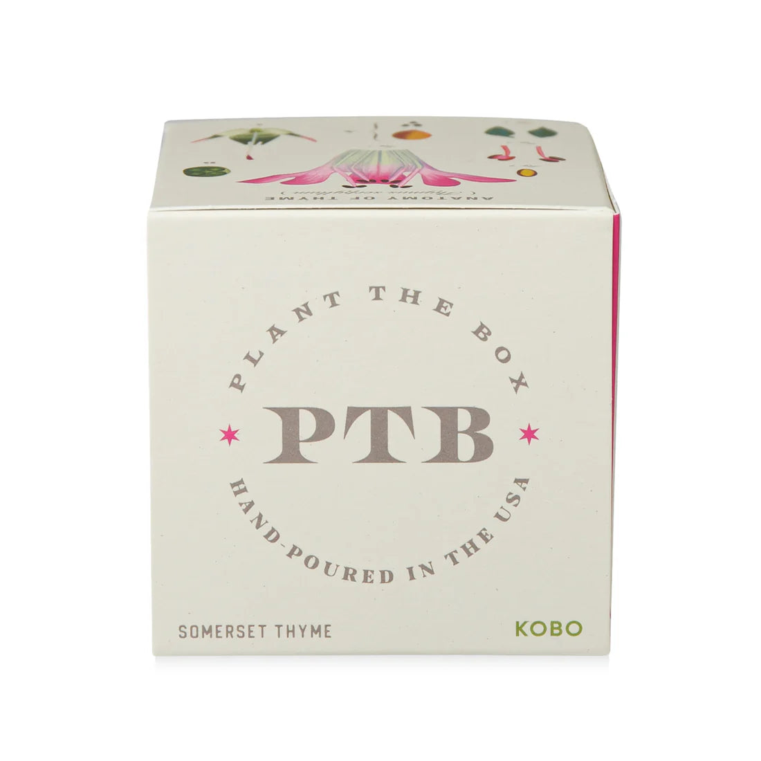 Somerset Thyme - Pure Soy Candle Plantable Box