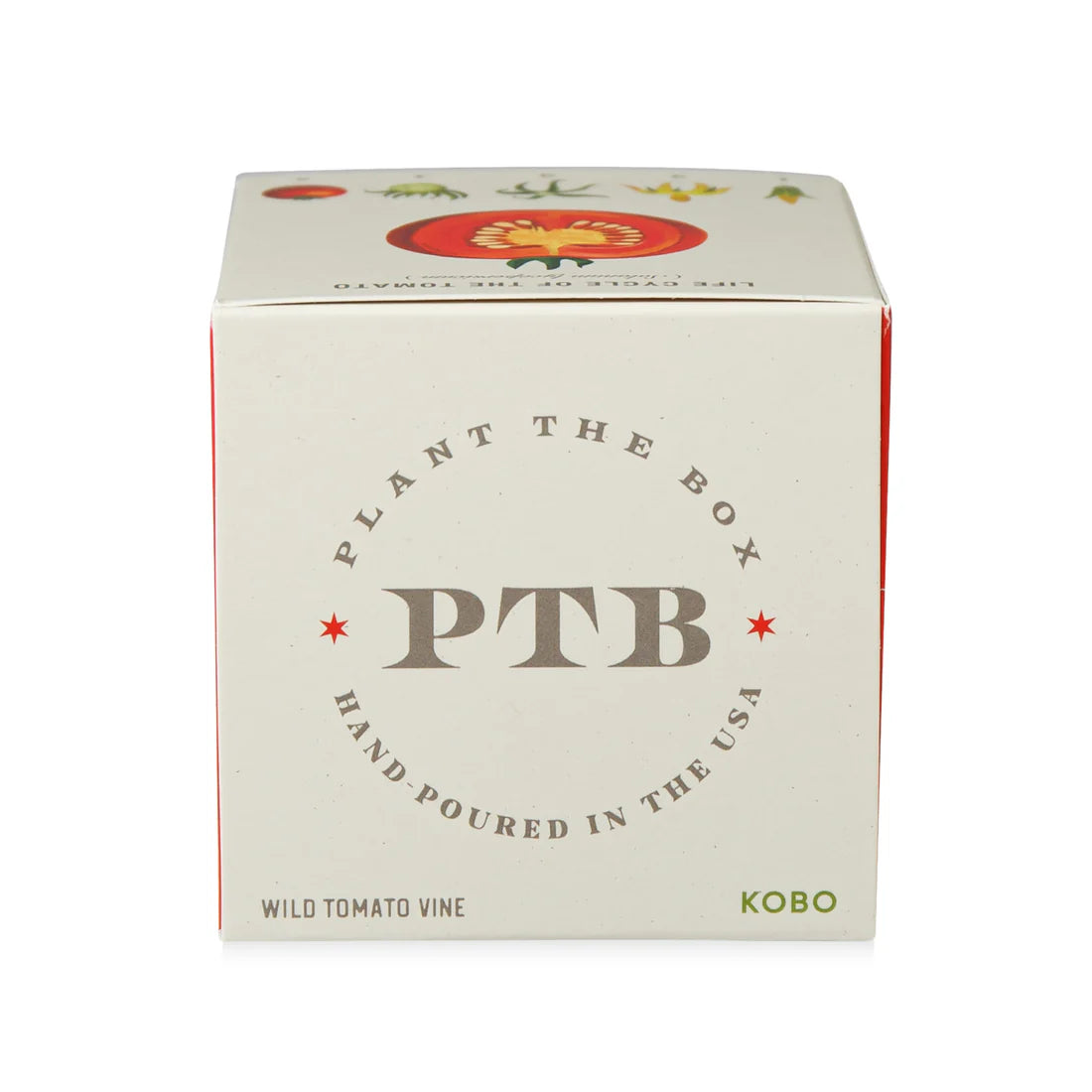 Wild Tomato Vine - Pure Soy Candle Plant The Box