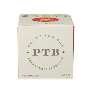 Wild Tomato Vine - Pure Soy Candle Plant The Box