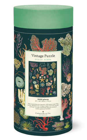 1000-Piece Vintage-Style Puzzle – Ocean Floor