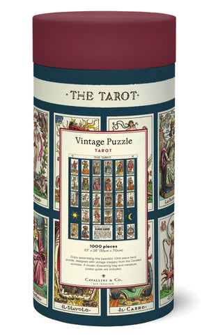 1000-Piece Vintage-Style Puzzle – Tarot