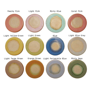 Pastel Stoneware Agate Inspired Trivet Coaster