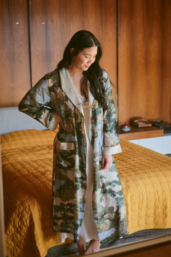 Rivers and Trees Robe