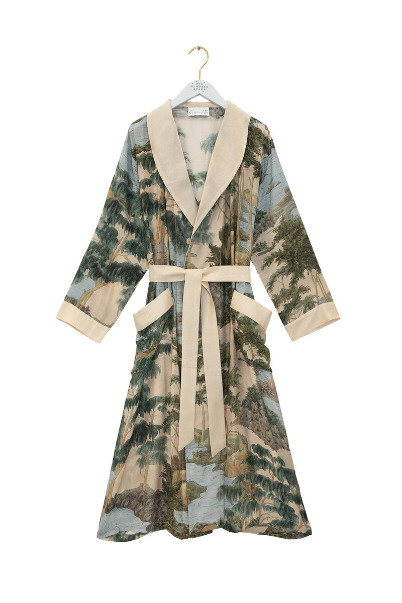 Rivers and Trees Robe