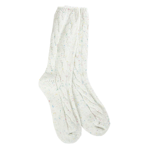 Weekend Ragg Cable Crew Socks