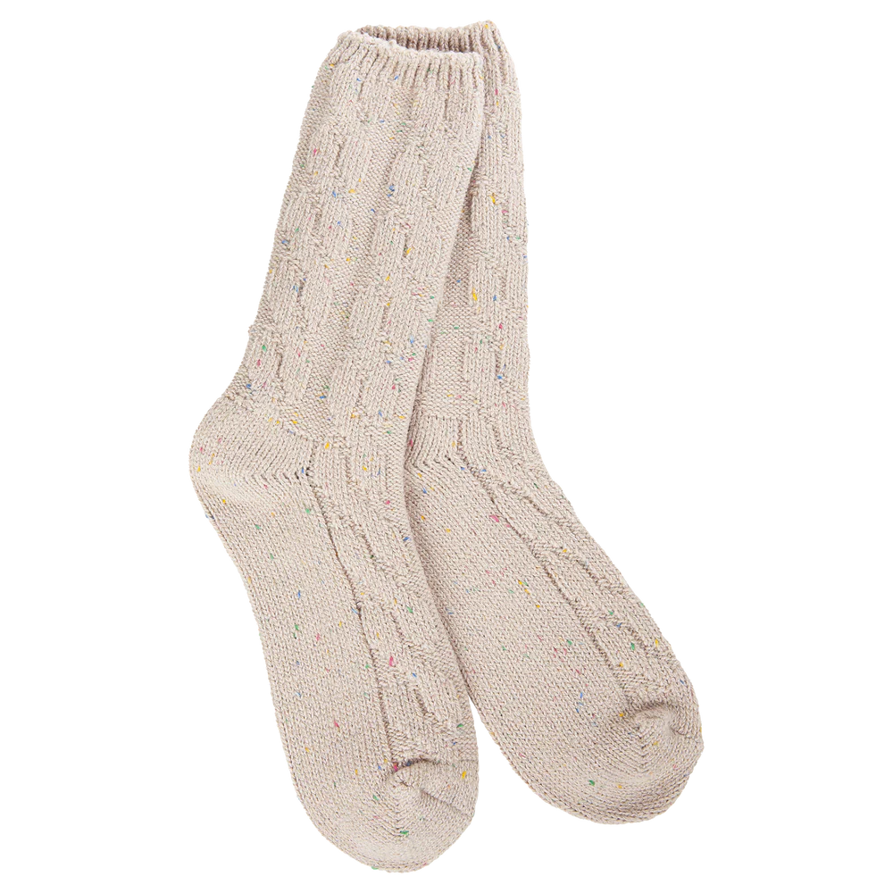 Weekend Ragg Cable Crew Socks