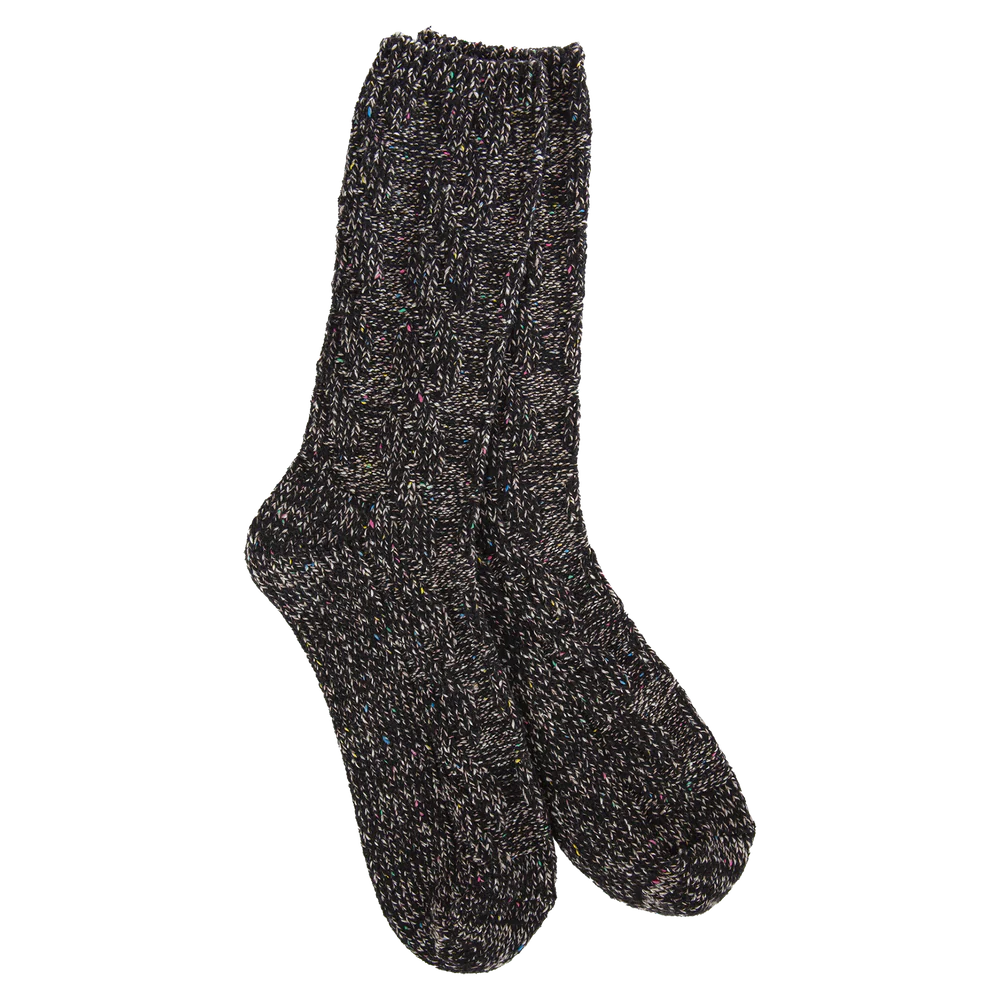 Weekend Ragg Cable Crew Socks