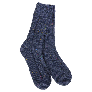 Weekend Ragg Cable Crew Socks