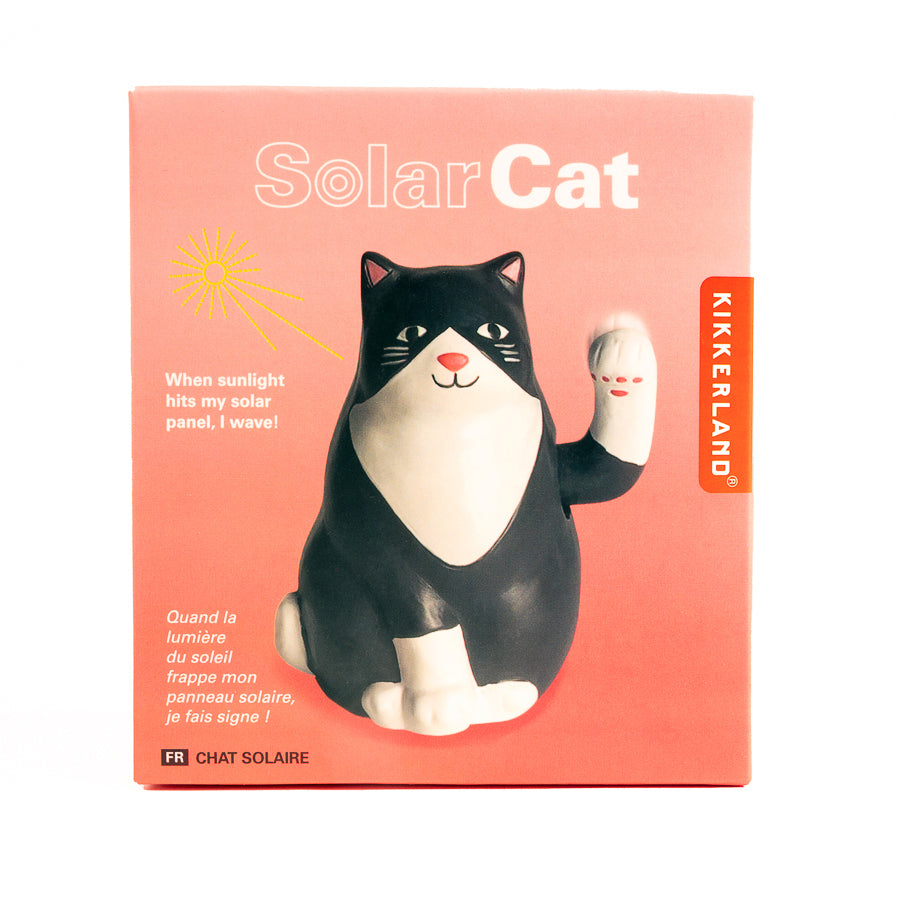 Waving Solar Cat Box